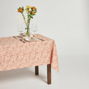 PROVANCE Карамель Скатерть текстильная 110х140см с водоотталкивающей пропиткой, цветы