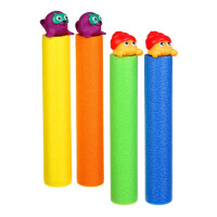 SILAPRO Пушка помповая водяная Веселый краб и Морской котик 32х5см, EVA, пластик