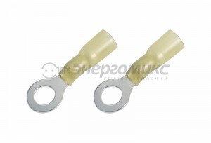 REXANT наконечник кольцевой изол. термоусаживаемый НКИт o8.4мм 4-6мм, цена за шт (100!), 08-0059