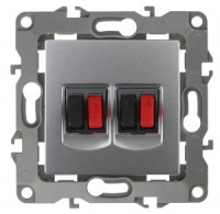 ЭРА 12 мех. роз. СУ аудио, двойная, алюминий, автоклеммы 12-3112-03 3734