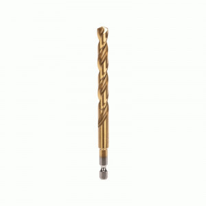 KRANZ Сверло по металлу 9мм, Р6М5, ТИТАН, шестигранный хвостовик цена/шт DIN 338 KR-91-5510