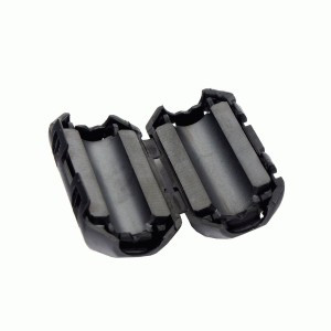 Ферритовое кольцо Cablexpert, пластиковая защелка, внутр. диам. 7мм., для подавления э/м помех,18321