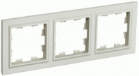 IEK BRITE Рамка СУ 3 мест. РУ-3-БрКр бежевый BR-M32-K10