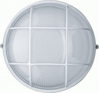 Navigator св-к влагозащит. R2 IP54 100W E27 круг с реш белый NBL-R2-100-E27/WH (12!) 94807