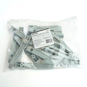 STEKKER Держатель кабеля для прям. монт. одност. ДКО-2 сер. (20шт, цена/шт) 145x19x16 PMHR1G 49566