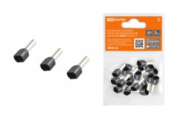 TDM наконечник-гильза втулочный изолир. НШВИ(2) 6,0х14 Черный (уп.20шт, цена за уп) SQ0568-0058