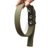 Ошейник брезентовый ширина 20 мм  двойной 45 см