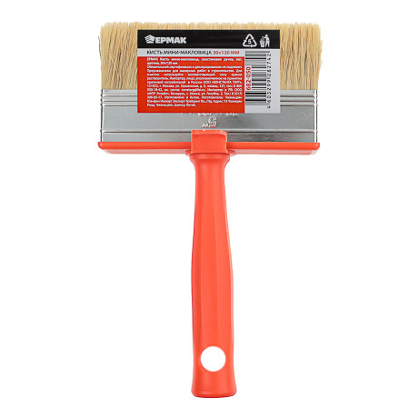 ЕРМАК Кисть мини-макловица пластиковая ручка нат. щетина 30*120