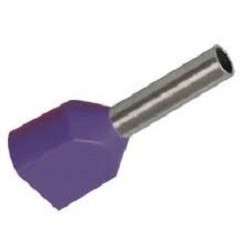 General наконечник-гильза изол. НШВИ(2) 2,5мм Фиолетовый (уп.100шт, цена за уп) GNGI-E2-2x2,5-10 475