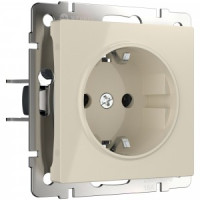 Werkel мех. роз. СУ 1 мест. 16A земля (слоновая кость) W1171003 a051490