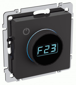 IEK BRITE мех. термостата (терморегулятор) электрон., инд. ТС10-1-БрЧ черн. BR-RT11-K02