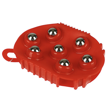 SILAPRO Массажер для тела, ПВХ, пластик, металл 13,5х9,5см, 2 цвета