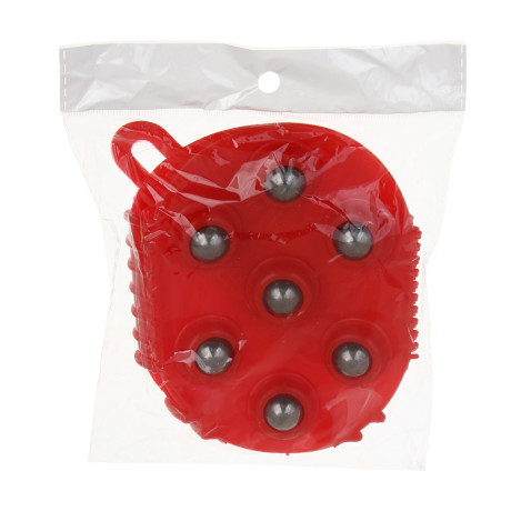 SILAPRO Массажер для тела, ПВХ, пластик, металл 13,5х9,5см, 2 цвета