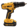 Дрель-шуруповерт аккумуляторная CDL-IB-18-02, Li-Ion, 18 В, 2 акк. Denzel