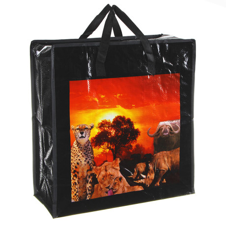 Сумка хозяйственная тм VETTA, 45х50х20см, 45 литров, до 7кг, полипропилен, 4 дизайна