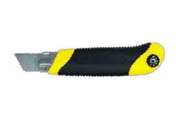 Нож пистолетный с металлич направляющей 25мм  CK252