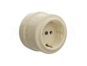 МЕЗОНИНЪ АВРОРА роз. фарфор. 1 мест. (земля), слоновая кость GE70302-02