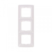 KRANZ DEA Рамка 3 мест. (горизонт.) Бел KR-78-0227