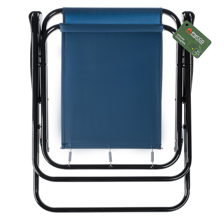 Кресло складное тм РУССО ТУРИСТО, до 120 кг, 51х38х74см, полиэстер, сталь