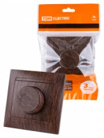 TDM Лама диммер (светорегулятор) СУ RL 300W венге SQ1815-0409