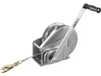 Лебедка ручная барабанная ЗУБР &quot;ПРОФЕССИОНАЛ&quot;, подъемная, тросовая, 0,9т, 8м