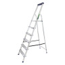 Стремянка алюминиевая с органайзером " Универсал", 6 ступеней, Сибртех
