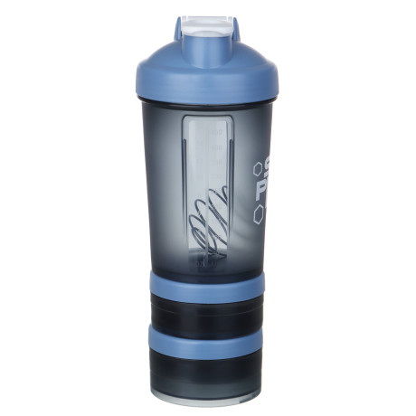 SILAPRO Шейкер спортивный 3 в 1, 500 мл, 26х8см, PC, 4 цвета