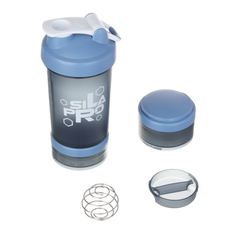 SILAPRO Шейкер спортивный 3 в 1, 500 мл, 26х8см, PC, 4 цвета