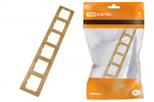 TDM Таймыр Рамка 6 постовая горизонтальная "ЭКО" (сосна) SQ1814-0234