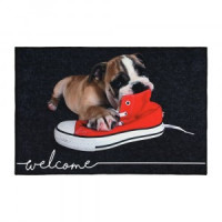 Коврик влаговпитывающий  &quot;Velur&quot;  40*60 см &quot;Щенок&quot;, VORTEX