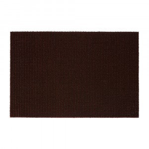 Коврик 60*90 см ТРАВКА  на противоскользящей  основе темно-коричневый  VORTEX