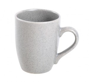 Кружка 350мл Alfa Серый мрамор керамика (кратность 12шт!!!) МФК KP044011F647