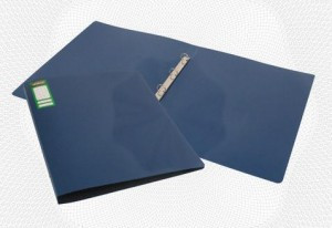 Папка на 4-х кольцах пласт. 25/32мм вертик. А3 ATTACHE, синий 166834