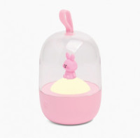 Lumin&#039;arte Ночник детский 1.6W зайчик розовый 2Г димм. 115х75х75мм TL06