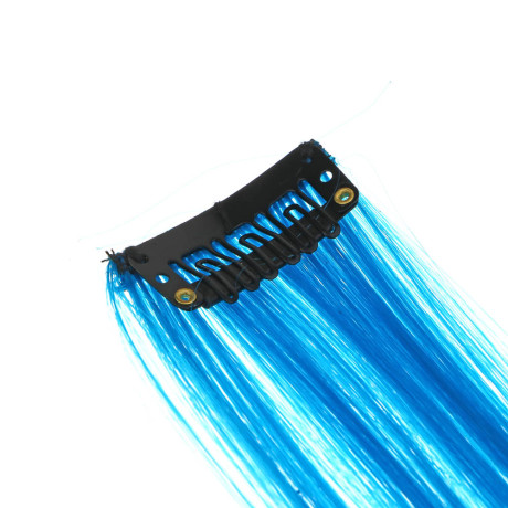 ВСЁГАЗИН Пряди цветные на гребне, 35-40см, ПВХ, 6 цветов, ВГ22-61