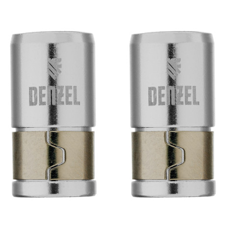 Магнитная насадка для бит, для круглых бит, 2 шт Denzel
