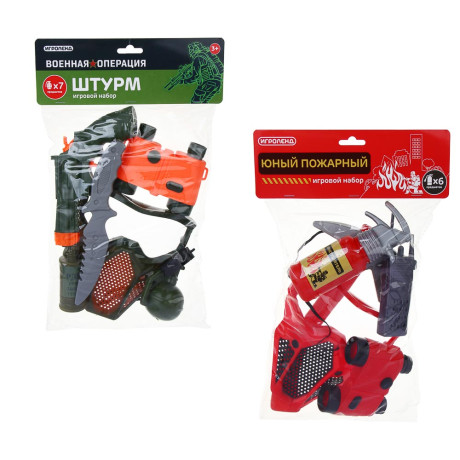 ИГРОЛЕНД Игровой набор профессии мини, PP, 23x4,5x39 см, 2 дизайна