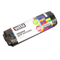 VETTA Мешки для мусора 30 л., 20 шт., эконом, рулон