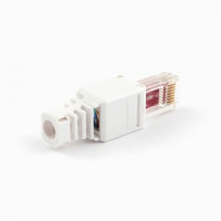 Штекер 8p8c (RJ45) cat 6e LK-8P8C быстрозажимной ручной кат. 5e и 6