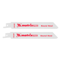 Полотна по металлу для сабельной пилы S922EF 125/1.4 мм, Bimetal, 2 шт, Pro Matrix