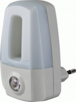 Navigator ночник св/д 0,5W, 220V, фотореле, бел. NNL-SNR02-WH 71969