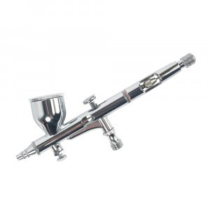 PATRIOT Аэрограф пневматический AB 400, сопло 0,2 мм,  9 л/мин, бачок 9 мл, 830902050