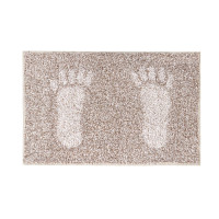 VETTA Коврик для ванной FOOTPRINT 40x60 см, хлопок, бежевый (Индия)