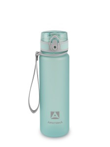 Бутылка для воды и напит. с ситечком Арктика 720-500, 500мл, голубая матовая, тритан