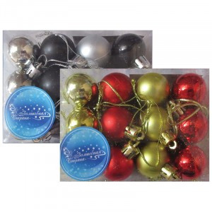 Набор шаров SYCB17B-084, 24 шт., 3 см Волшебная страна