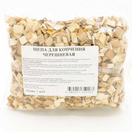 Щепа для копчения ЧЕРЕШНЯ 1л х 45