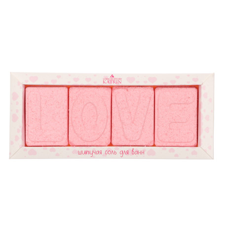 Набор шипучей соли LOVE, 280г
