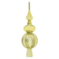 Макушка 23ADC1-F7-1 Пика 23см красная с золотыми блестками