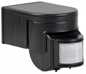 IEK датчик движения ДД 012 черн. наст.-потол. маx 1100Вт уг.обз. 180гр. 12м IP44 LDD10-012-1100-002