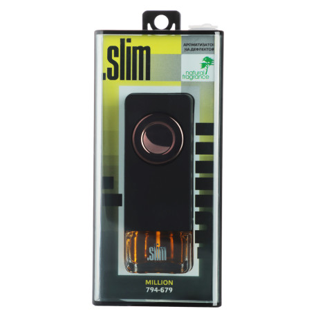 NEW GALAXY Ароматизатор на дефлектор Slim, 8мл, million